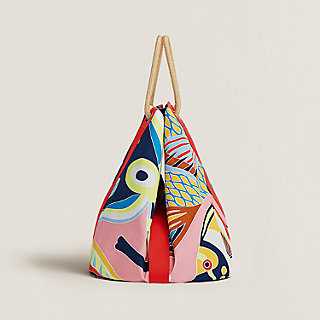 【気分はリゾート】HERMES★Traffic Jam print★ポーチ Traffic Jam beach bag | Hermès UAE